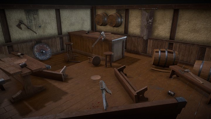 TP3_Dungeon_MaximeBoudreau 3D Model