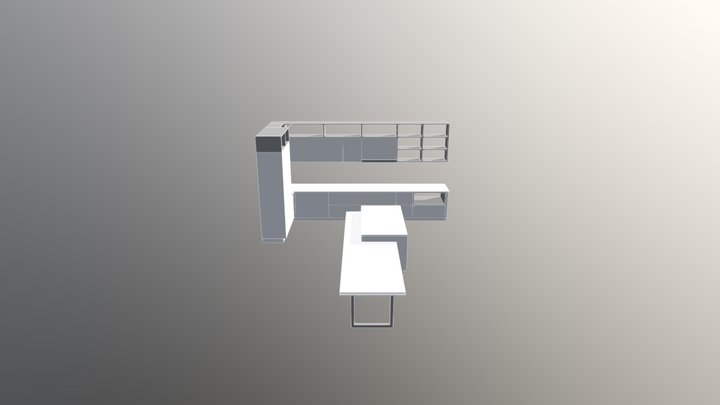 橱柜方案 3D Model
