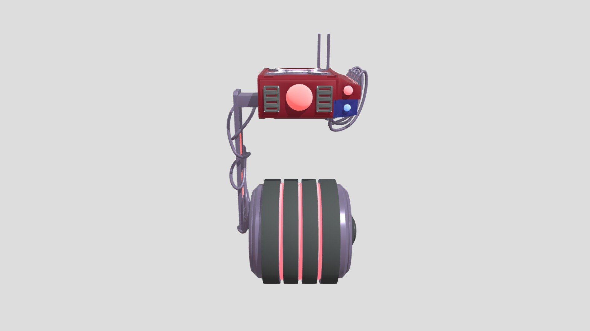 A robot similar to the Star Wars setting