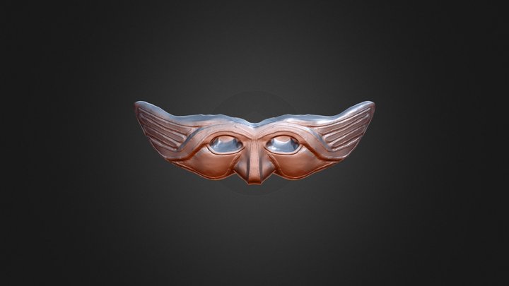 Day 2: Mask | Sculpt January 18 3D Model