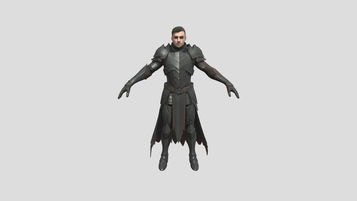Dark Knight Armor 3D Model