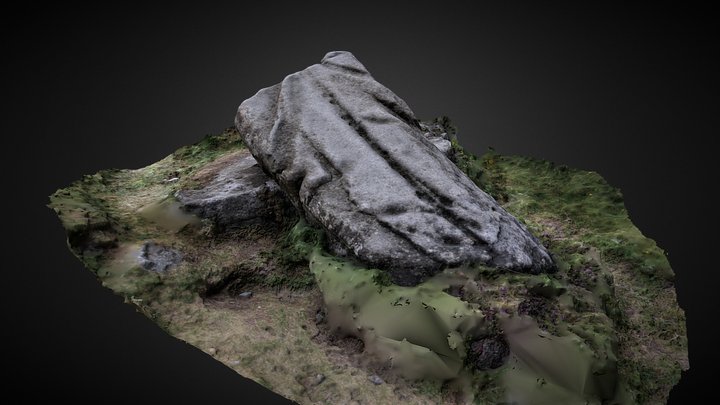 Richarcharie Ringing Stone, Ballater – Free 3D Model STL