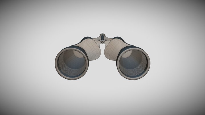 Carl Wetzlar Binoculars 3D Model