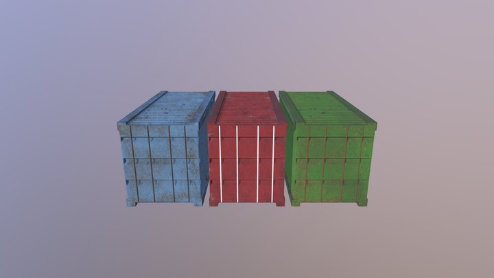 Container_modeling 3D Model