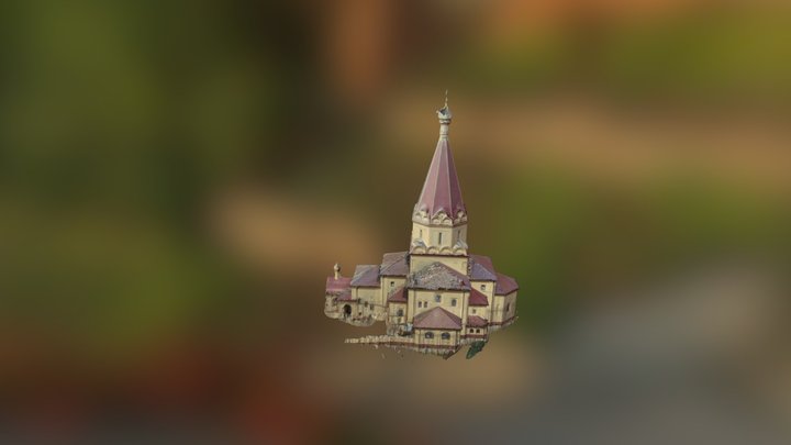 Храм 3D Model