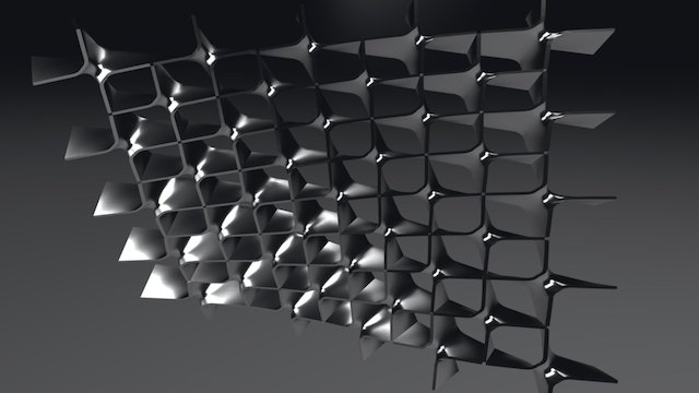 Tessellated Surface 3D Model