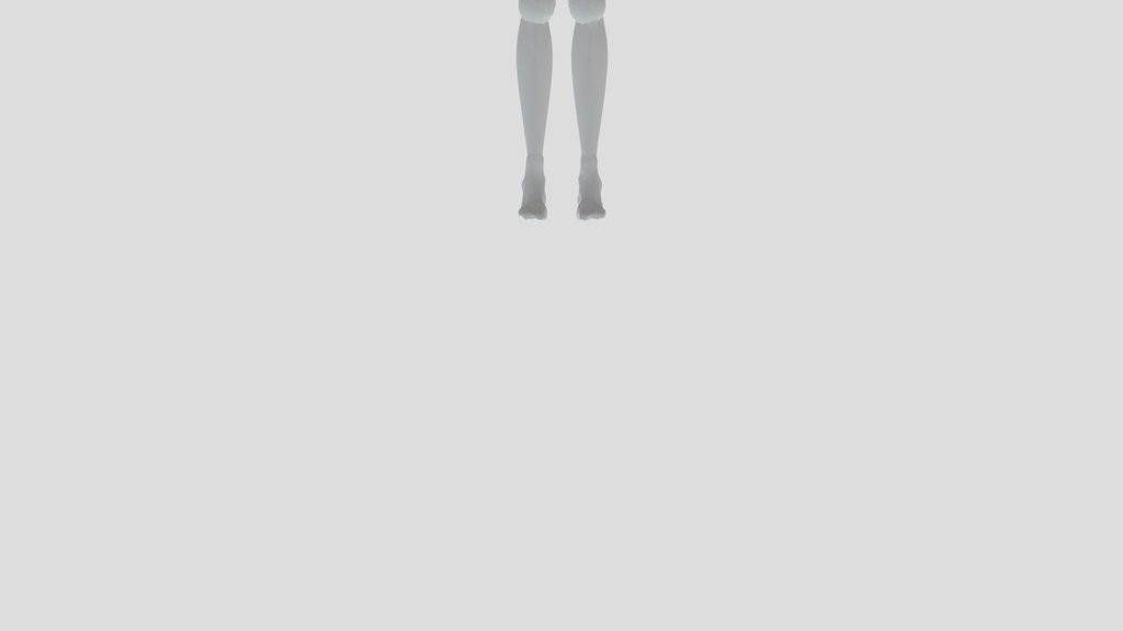Low Res Drawing Figure (rigged)