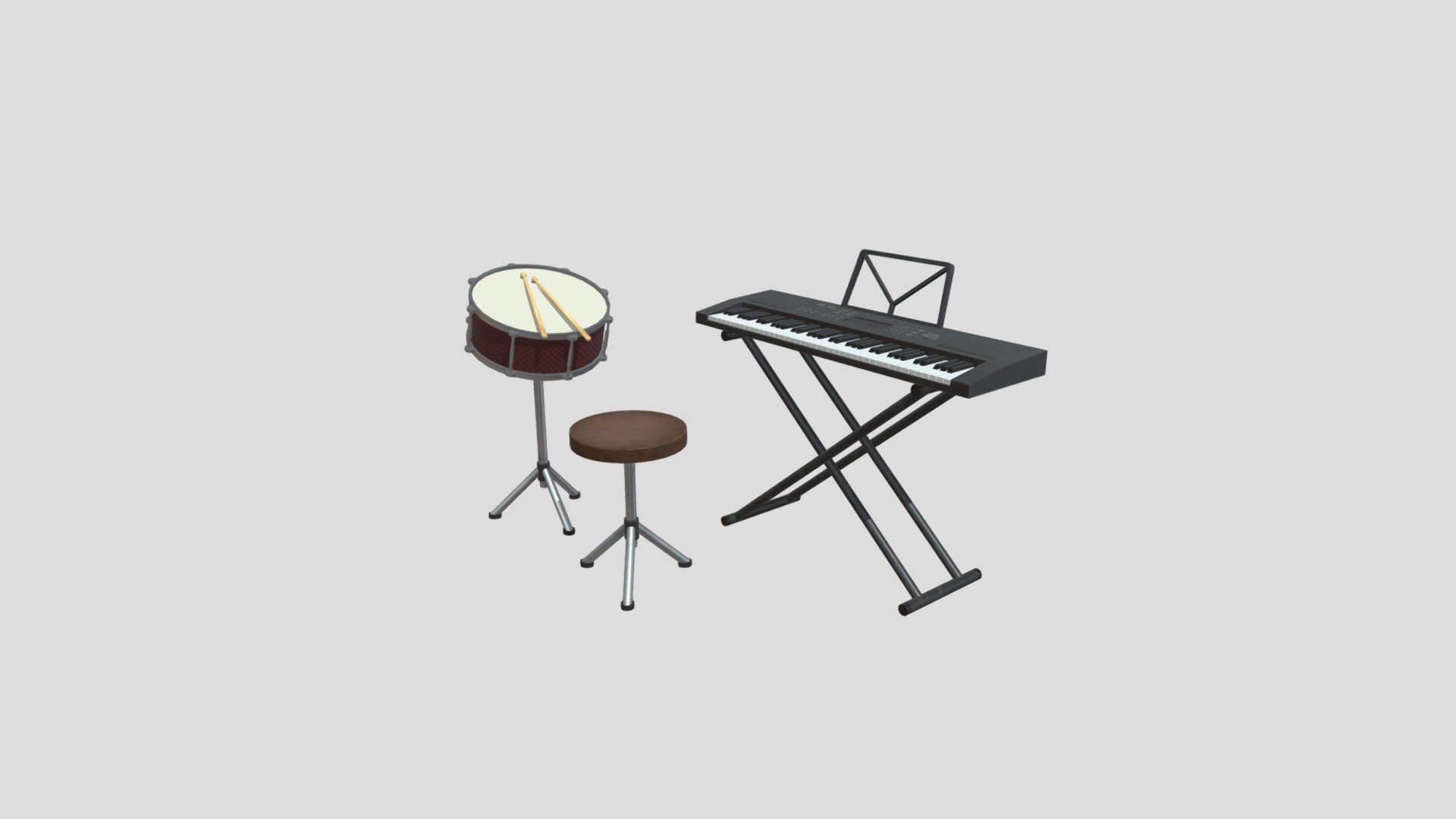 Music - 3D model by nettie_meow [d8578fc] - Sketchfab