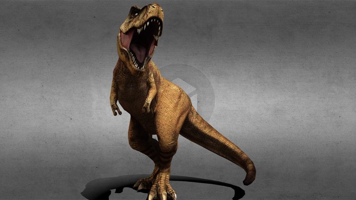 JWTG Base Tyrannosaurus rex – Modello 3D gratuito STL