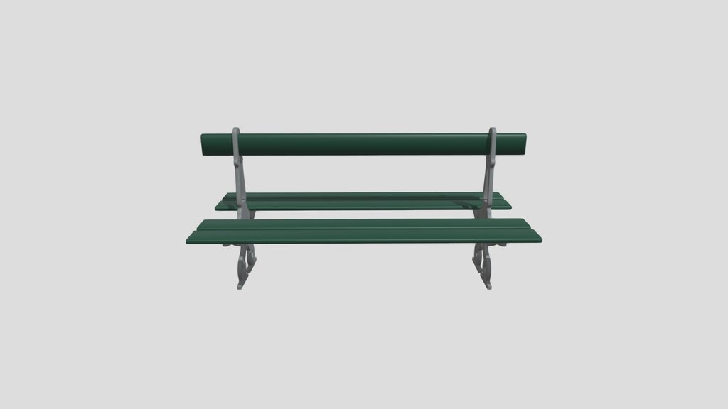 Parisian Public Bench