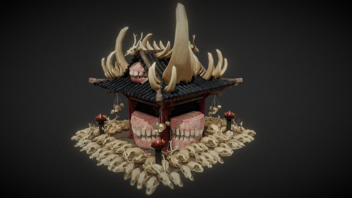 Malevolent Shrine 3D Model