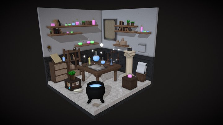 Diorama 3D Model
