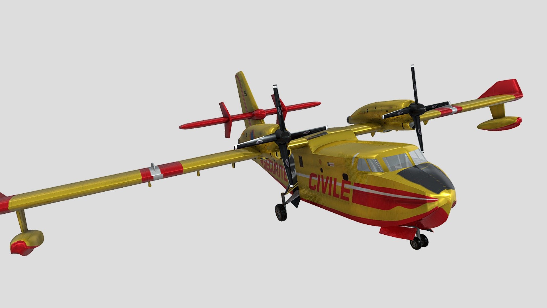 CL-145 - Buy Royalty Free 3D model by LIONS DECO (@youssefelgamani96 ...