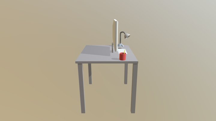 Ordinador 5 3D Model