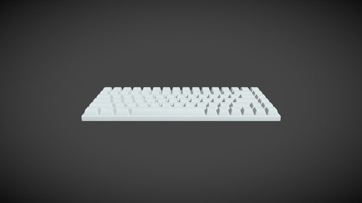 Keyboard 75% 3D Model