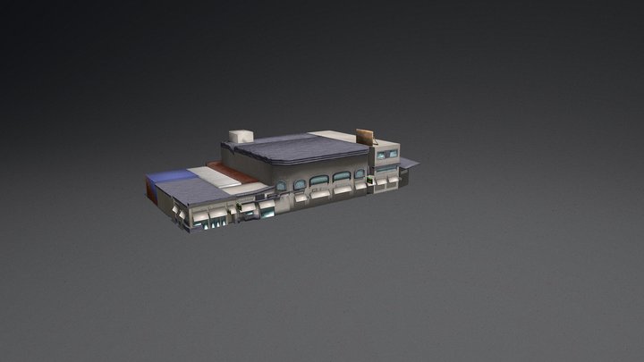 Cuadra 01 | Ciudad Juárez 3D Model