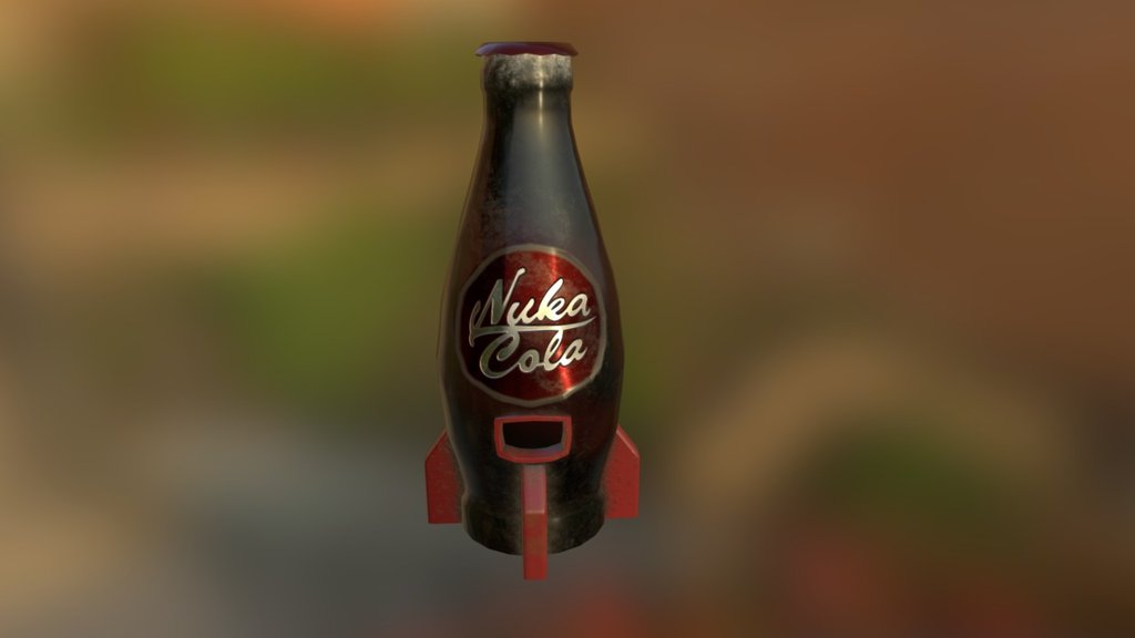 Nuka cola. Nuka Cola Bottle. Nuka Cola бутылка. Вишневая кола фоллаут. Ядер кола 3д модель.