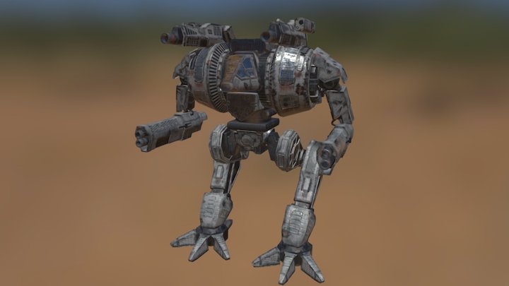 Blood asp mech 3D Model