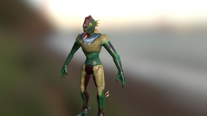 Fischmann 3D Model