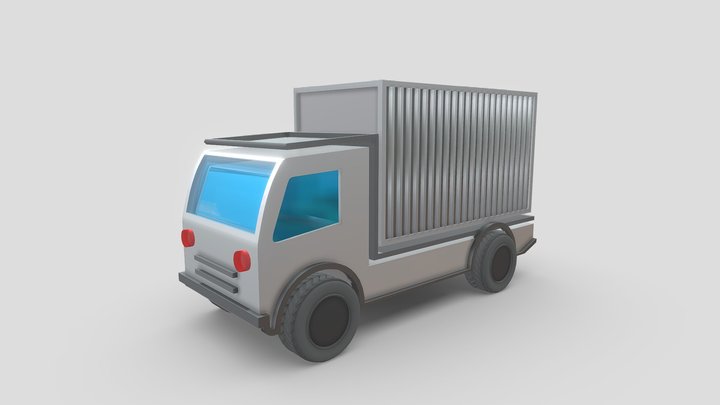 truck blender 3D Model