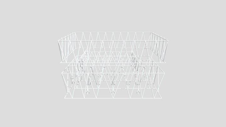 Kerez_ Leutschenbach_ Schule_ Structural_Model 3D Model
