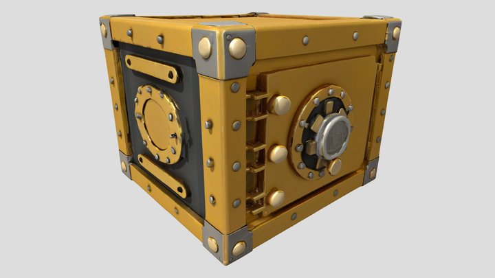 Fort Knox - puzzle box – Kostenloses 3D-Modell STL