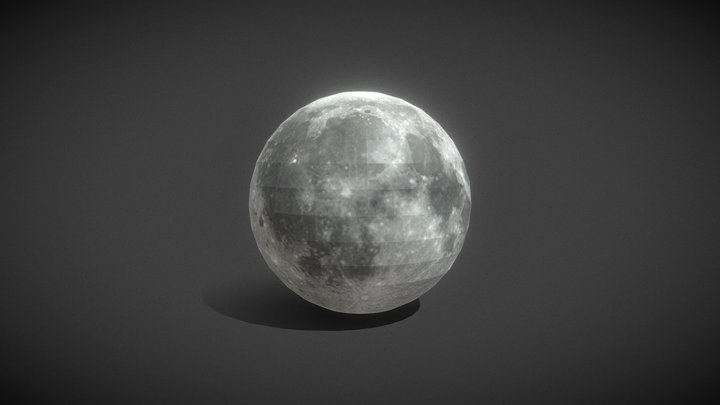 Moon 3D Model