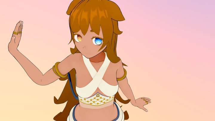 Catgirls 3D models - Sketchfab