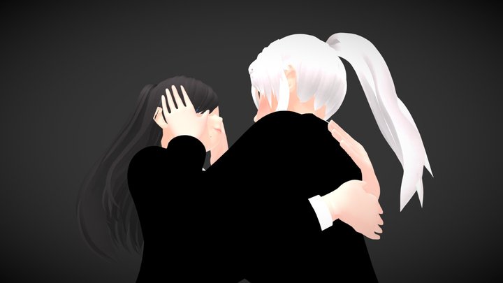 Twin sisters 3D Model