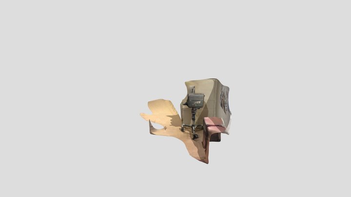 old film projector 3D Model