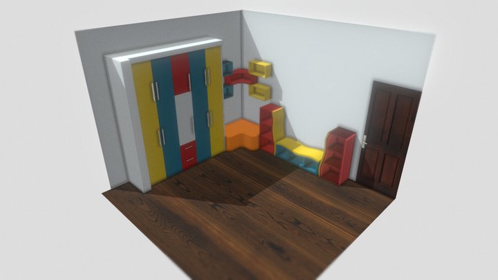 just a room 3D Model