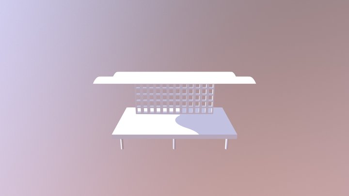 Yoga Meditation Room 3D Model