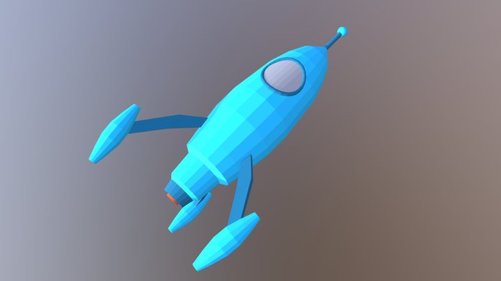 Rocket 3D Model