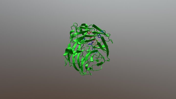 Laninamivir Test 3D Model
