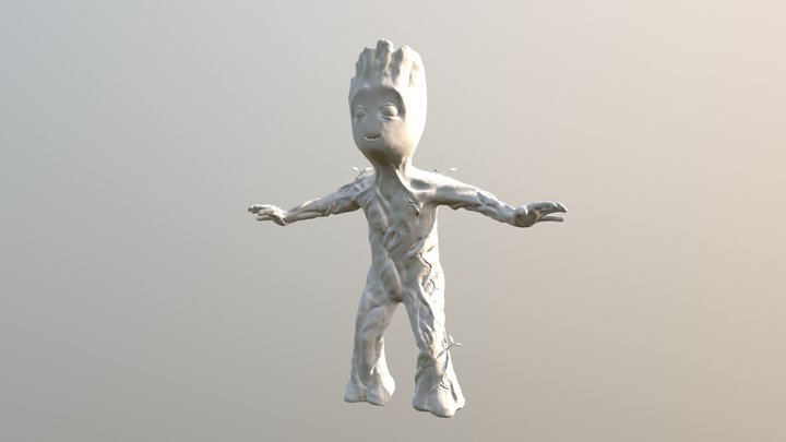Groot 3D Model