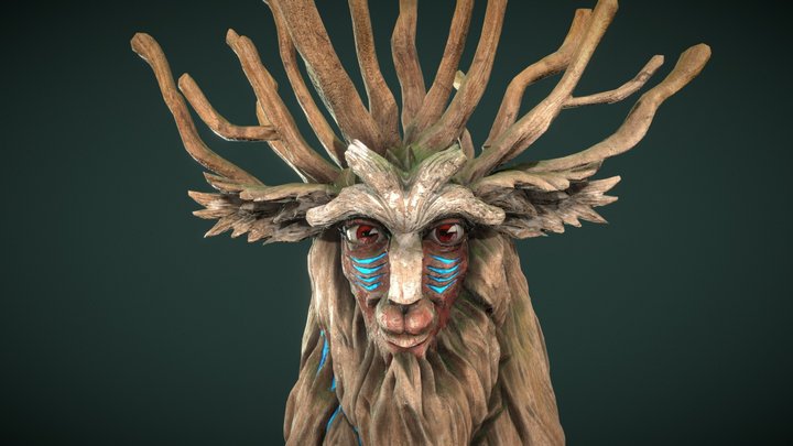 Forest Spirit 3D Model