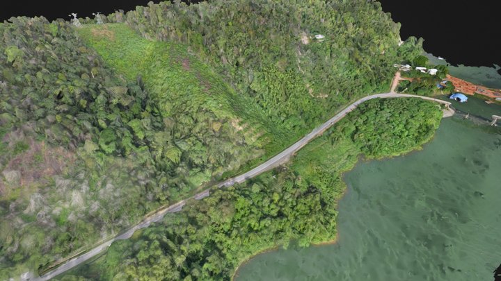 Lake side (3% resolution) 3D Model