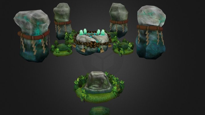 石頭公 3D Model
