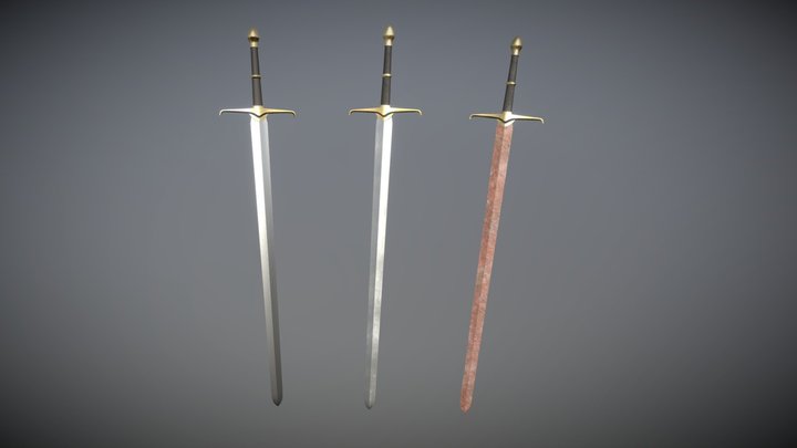 Sword 4 3D Model