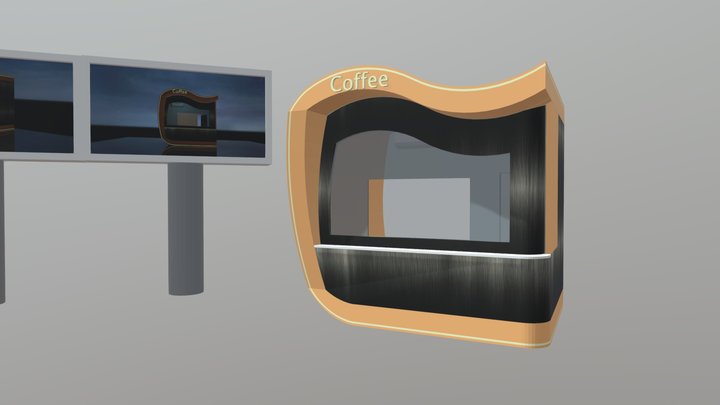 Coffee #street-food-vendor-challenge 3D Model