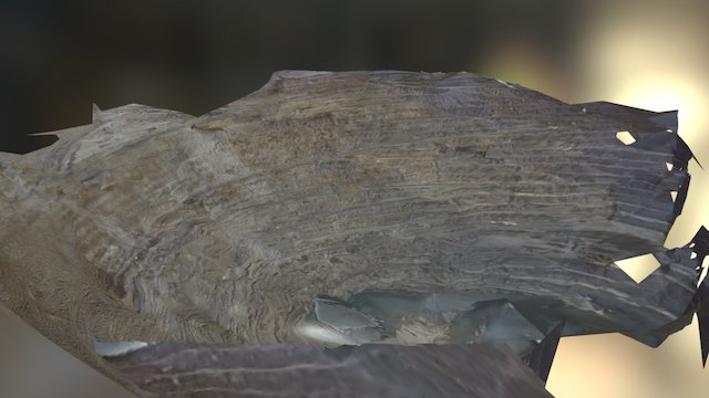 In-Active Open Pit Mine 3D Model