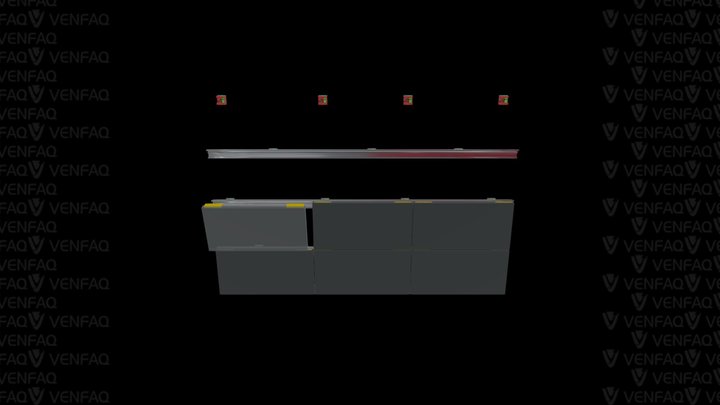 VSLOT Claw Support 3D Model