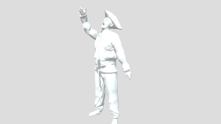 Pirate 1 3D Model