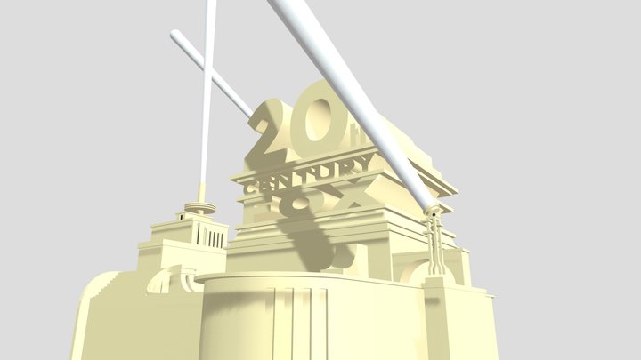 20th Century Fox (2007) Rare Calendar Remake V1 3D Model