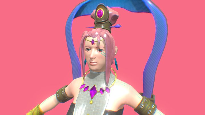 Feitian (飞天) Ancient Chinese fairy 3D Model