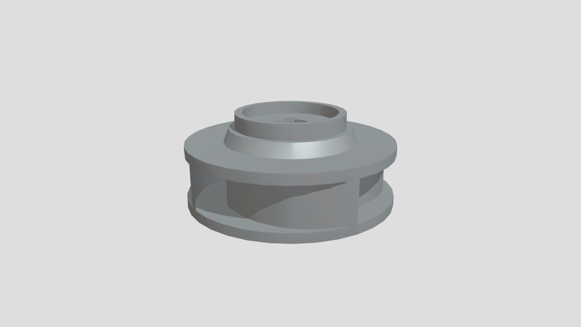 Рабочее колесо насоса — Sketchfab embed 3D viewer