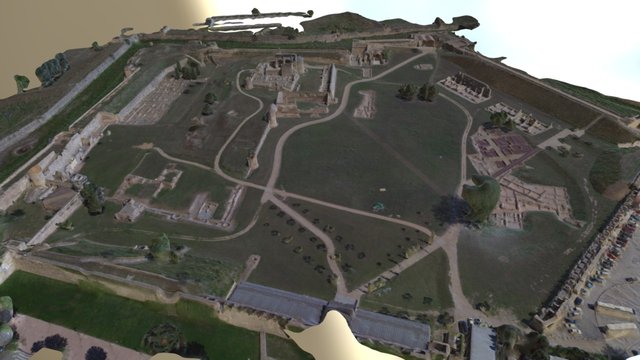 Ciutadella de Roses 3D Model