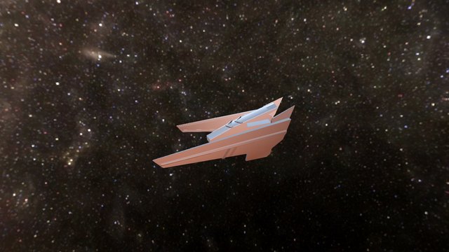 Spaceship 3D Model