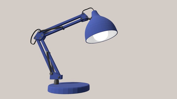 Desk Lamp 3D Model