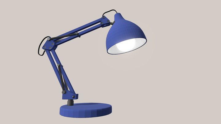 Desk Lamp 3D Model